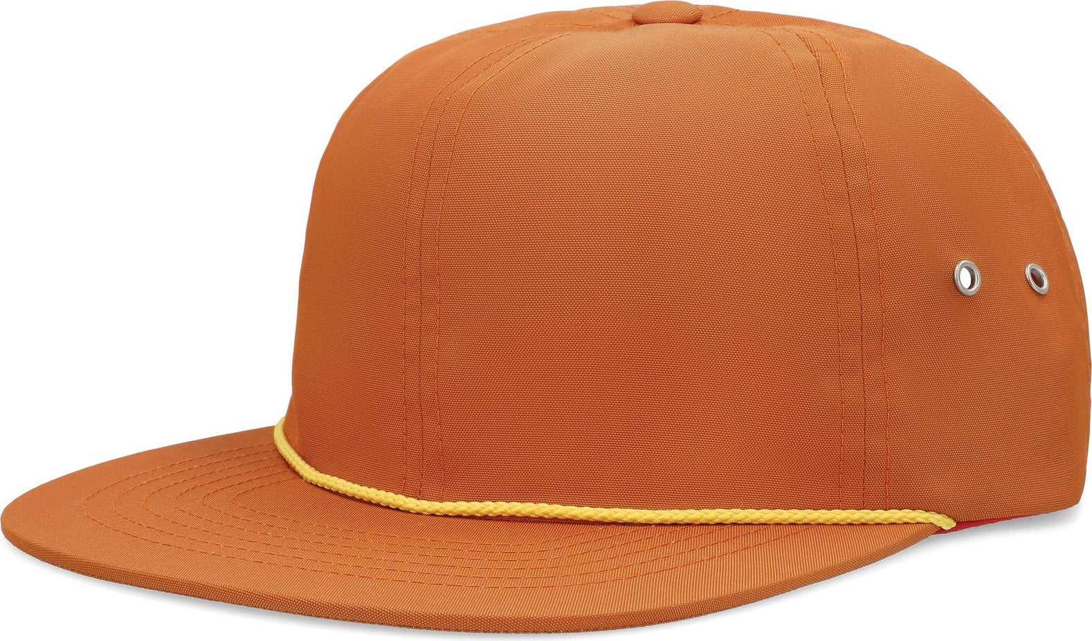Pacific Headwear P780 Nylon Adventure Cap - Orange Yellow - HIT a Double