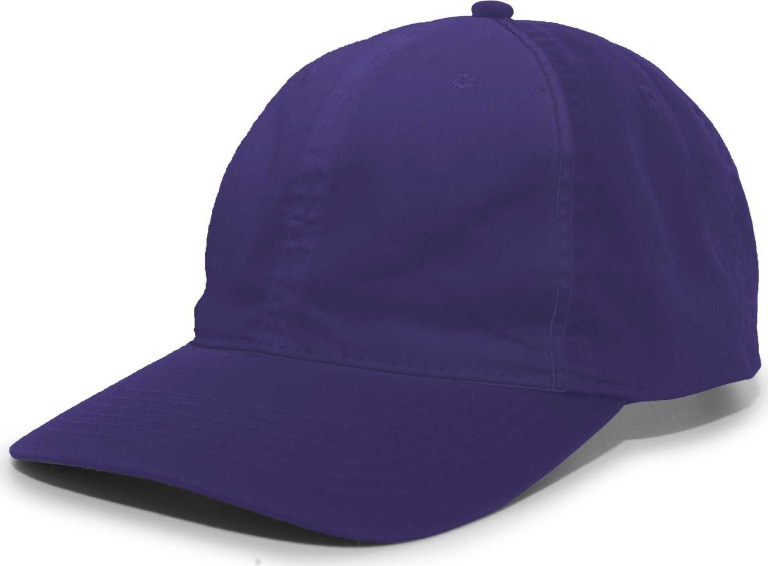 Pacific Headwear V57 Vintage Cotton Buckle Back Cap - Purple - HIT a Double