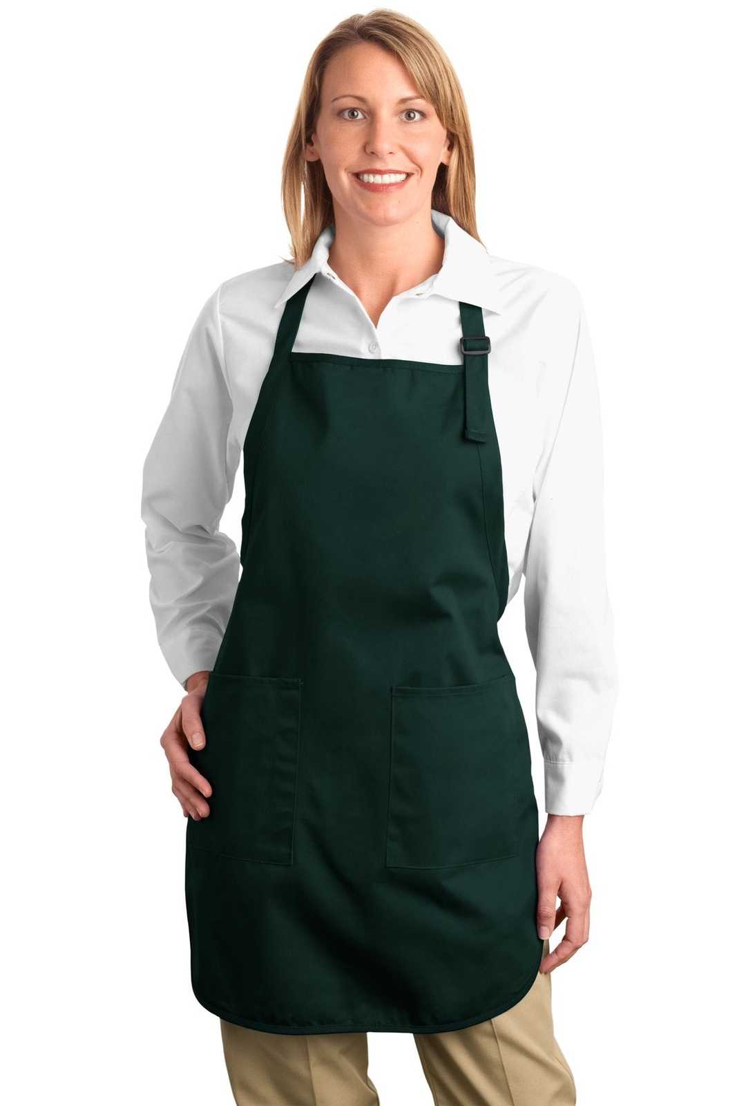 Port Authority A500 Full-Length Apron with Pockets - Hunter - HIT a Double - 1