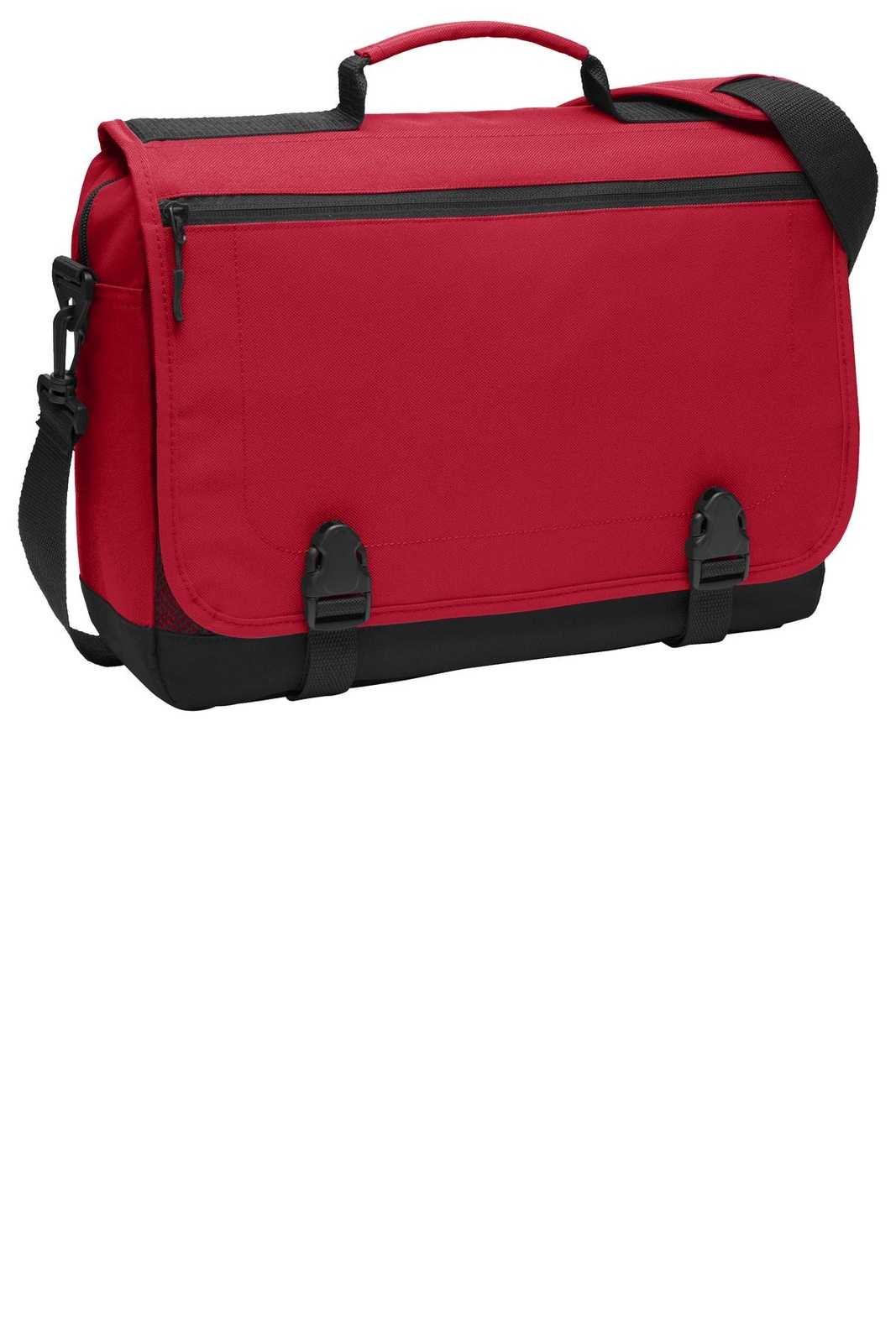 Port Authority BG304 Messenger Briefcase - Chili Red - HIT a Double - 1