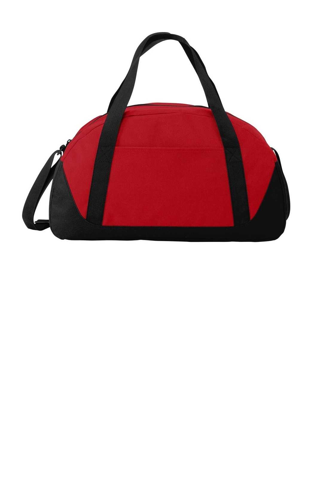 Port Authority BG818 Access Dome Duffel - True Red/ Black - HIT a Double - 1