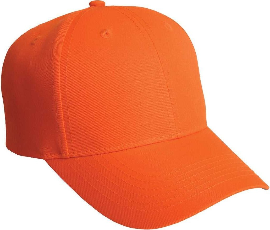 Port Authority C806 Solid Enhanced Visibility Cap - Safety Orange - HIT a Double - 1