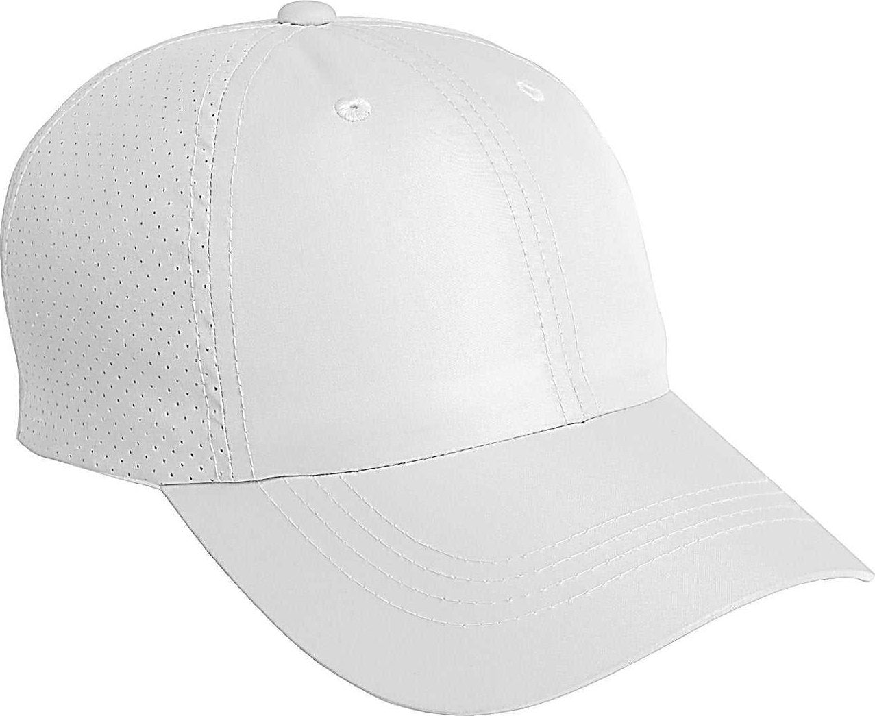 Port Authority C821 Perforated Cap - White - HIT a Double - 1