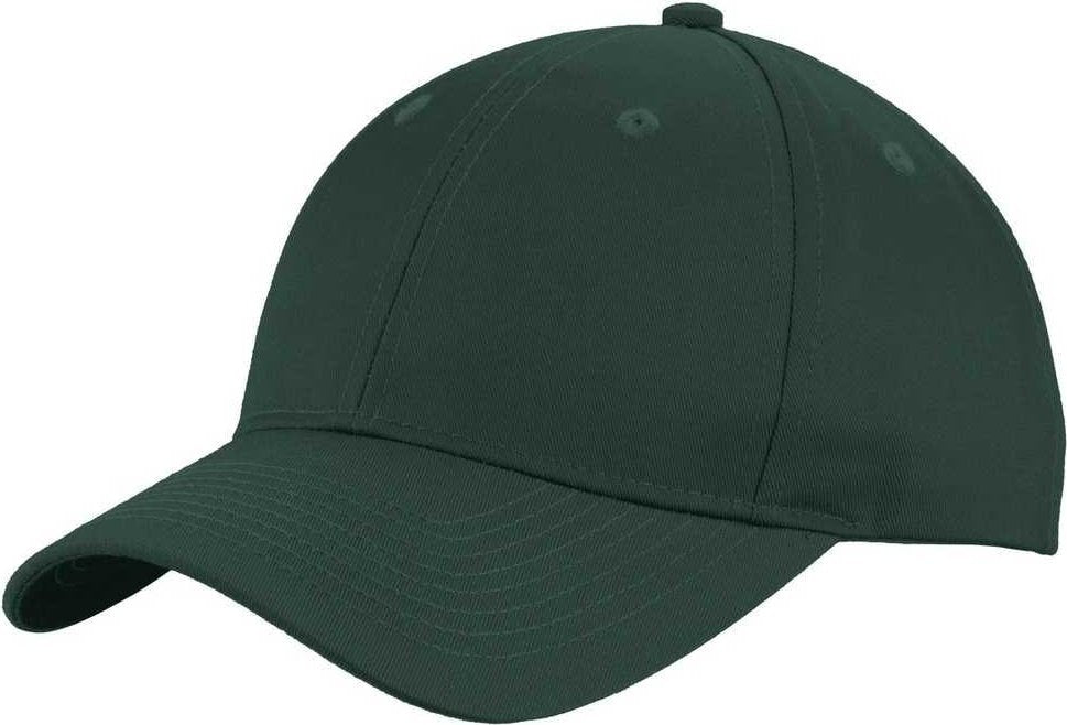 Port Authority C913 Uniforming Twill Cap - Dark Green - HIT a Double - 1