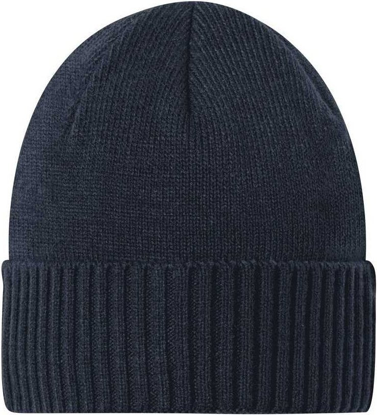 Port Authority C951 Rib Knit Cuff Beanie - River Blue Navy - HIT a Double - 1