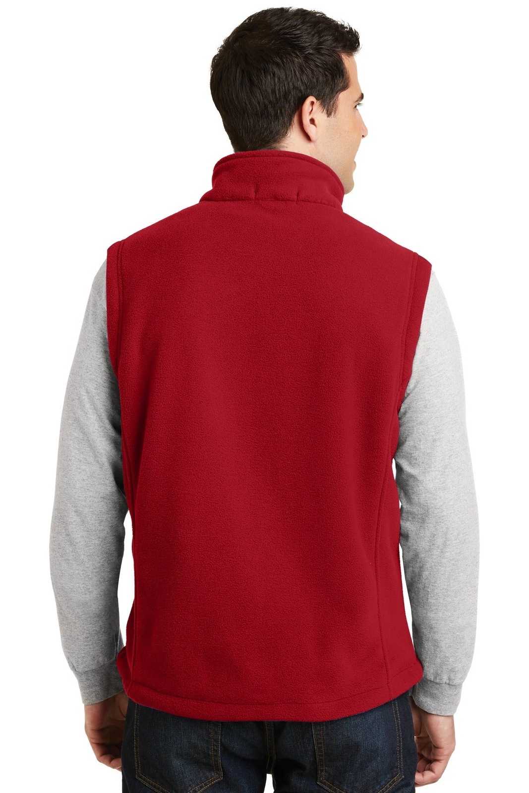 Port Authority F219 Value Fleece Vest - True Red - HIT a Double - 1