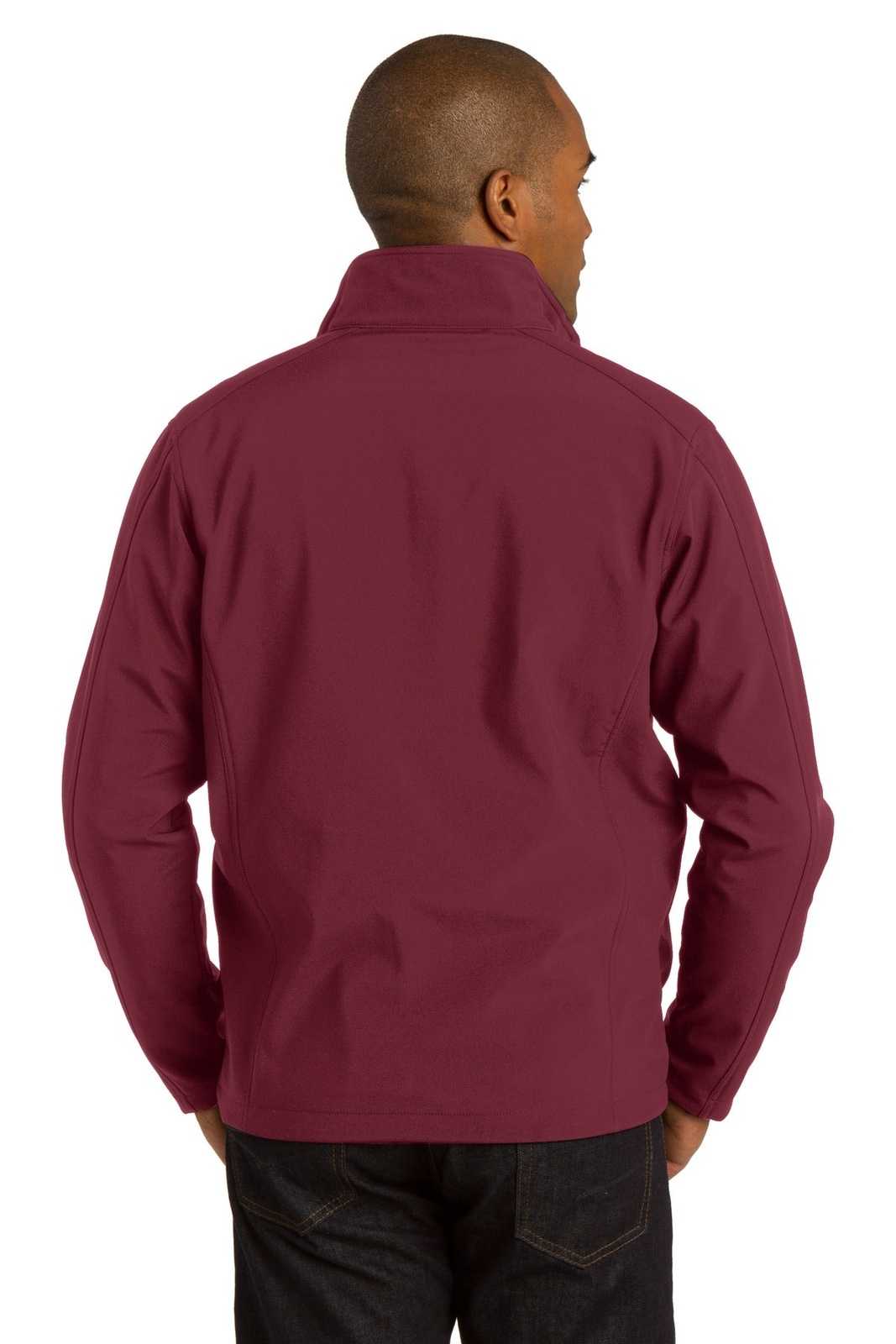 Port Authority J317 Core Soft Shell Jacket - Maroon - HIT a Double - 1