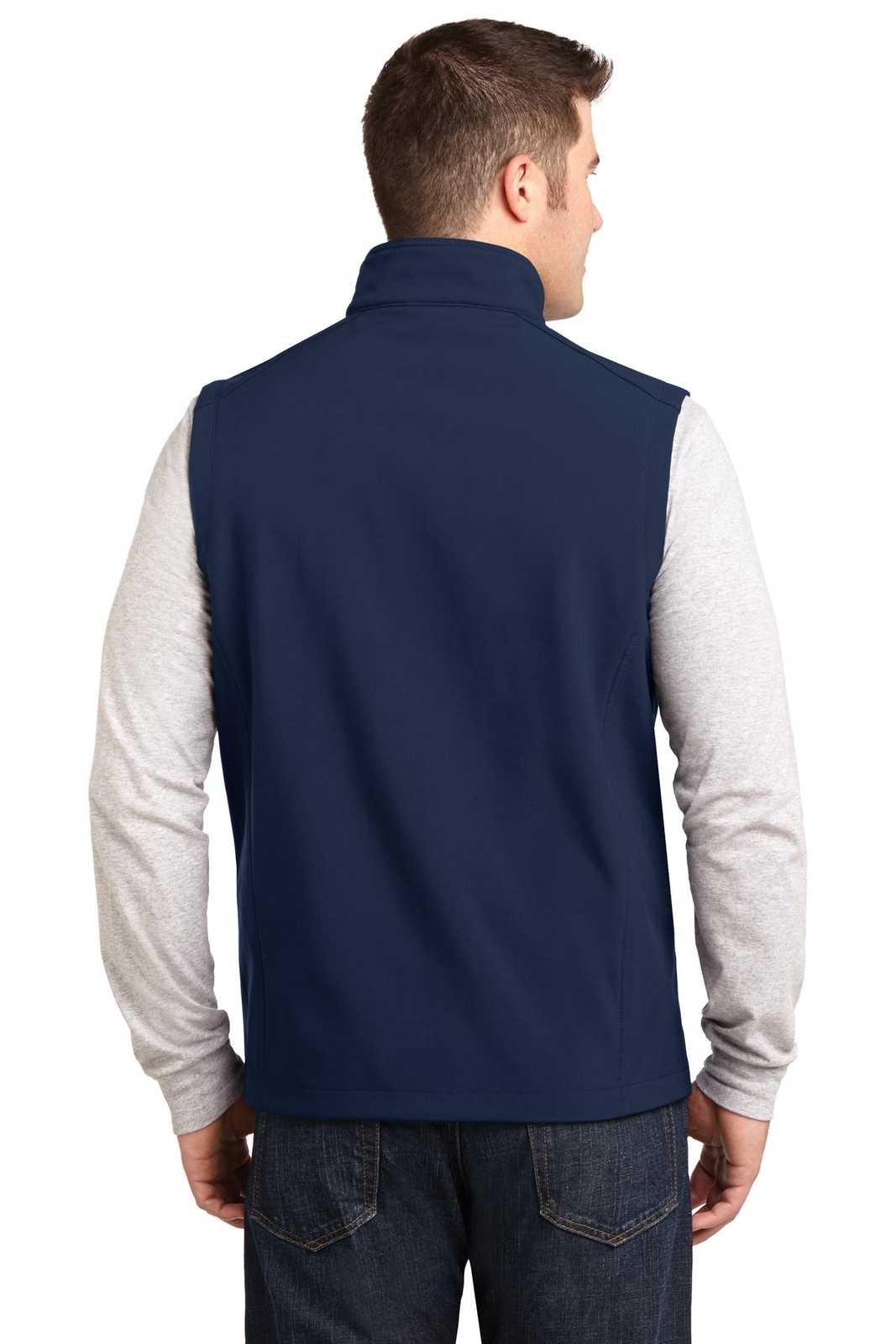 Port Authority J325 Core Soft Shell Vest - Dress Blue Navy - HIT a Double - 1