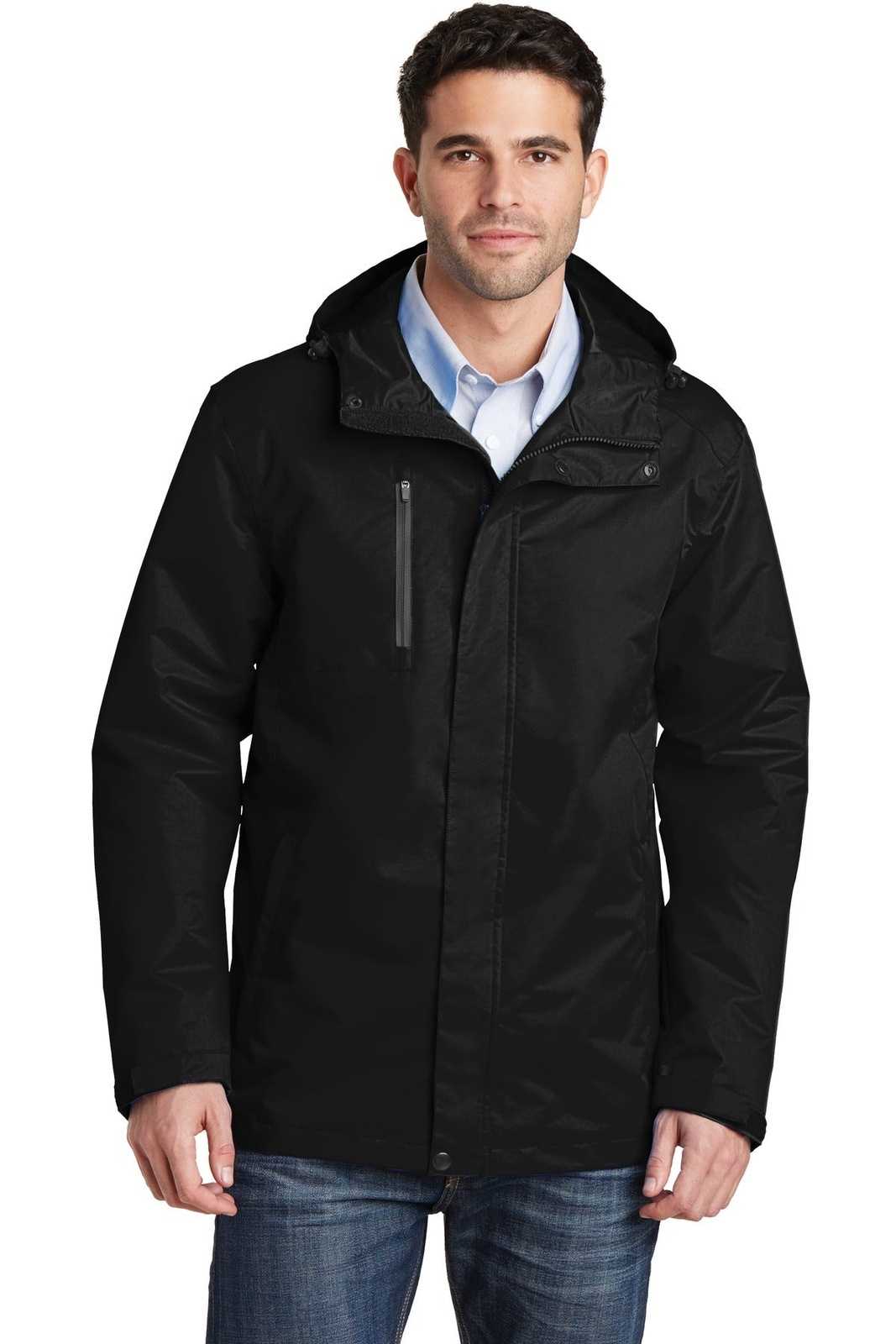Port Authority J331 All-Conditions Jacket - Black - HIT a Double - 1