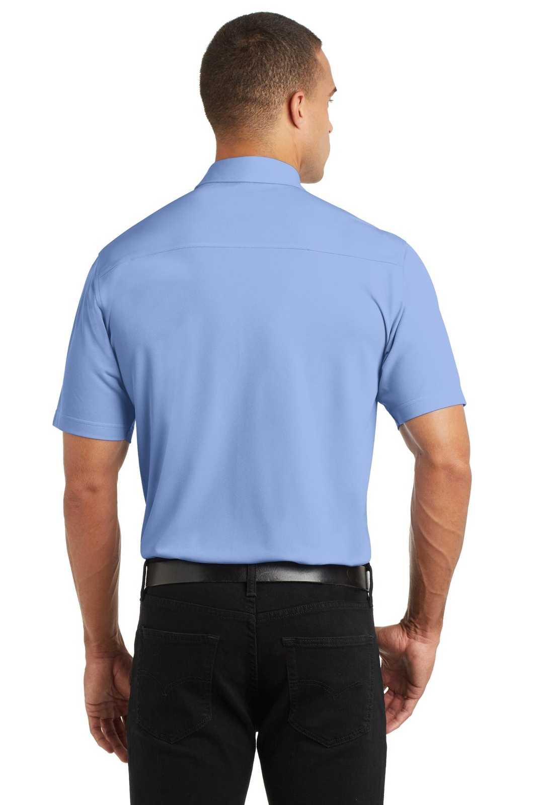 Port Authority K571 Dimension Polo - Dress Shirt Blue - HIT a Double - 1