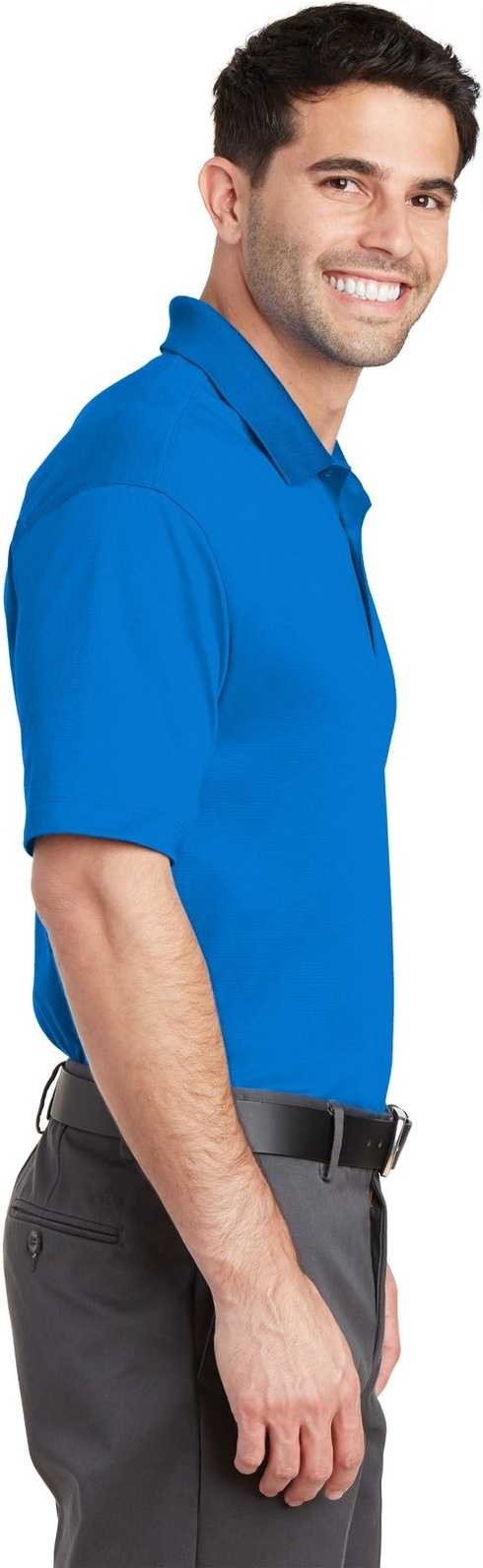 Port Authority K573 Rapid Dry Mesh Polo Skydiver Blue