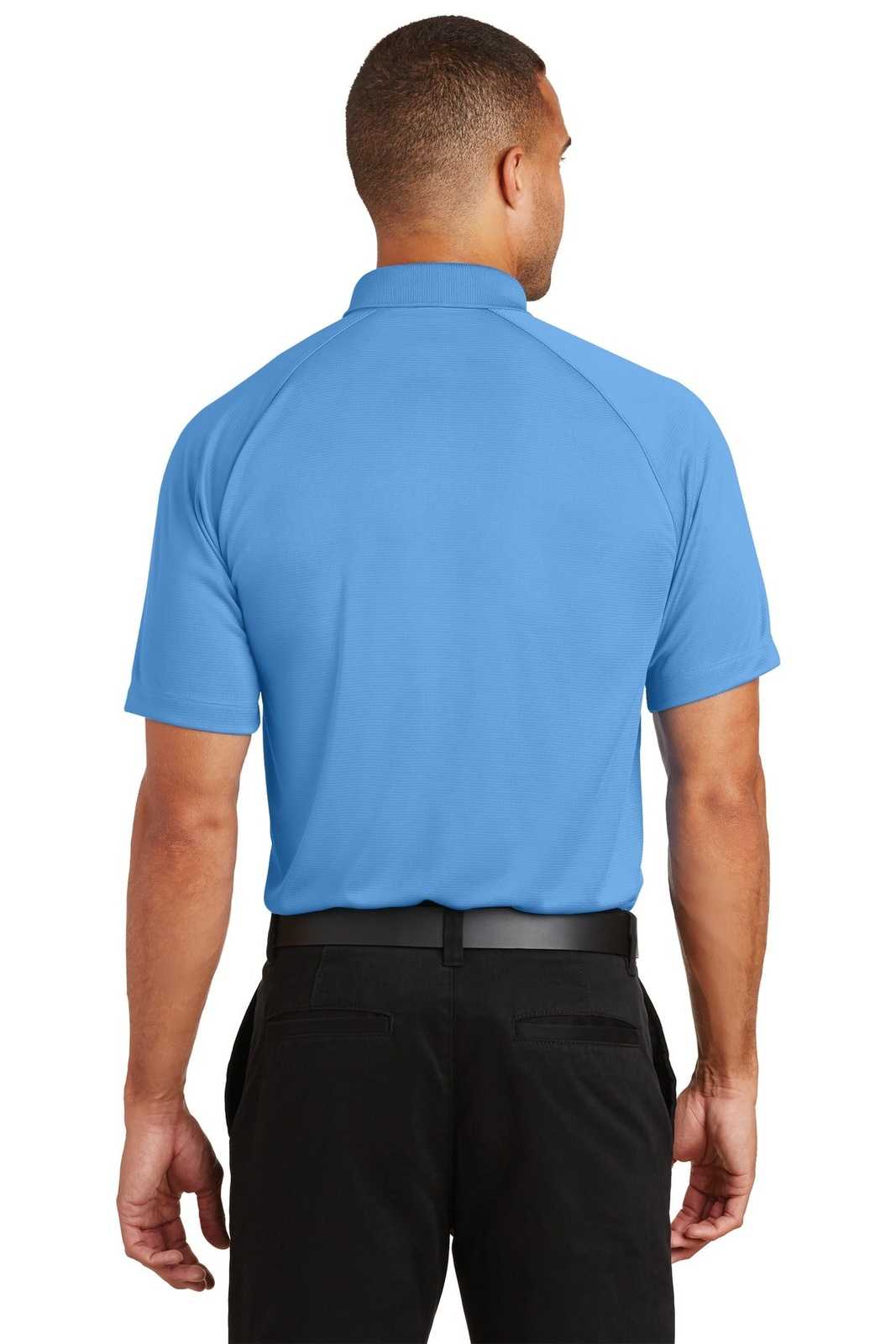 Port Authority K575 Crossover Raglan Polo - Azure Blue - HIT a Double - 1