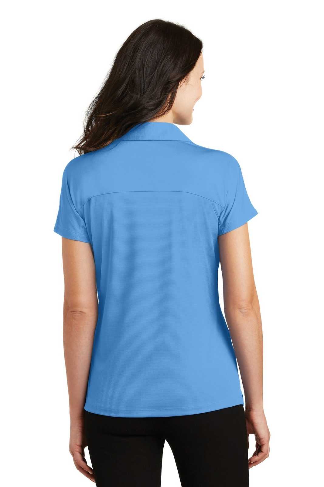 Port Authority L575 Ladies Crossover Raglan Polo - Azure Blue - HIT a Double - 1