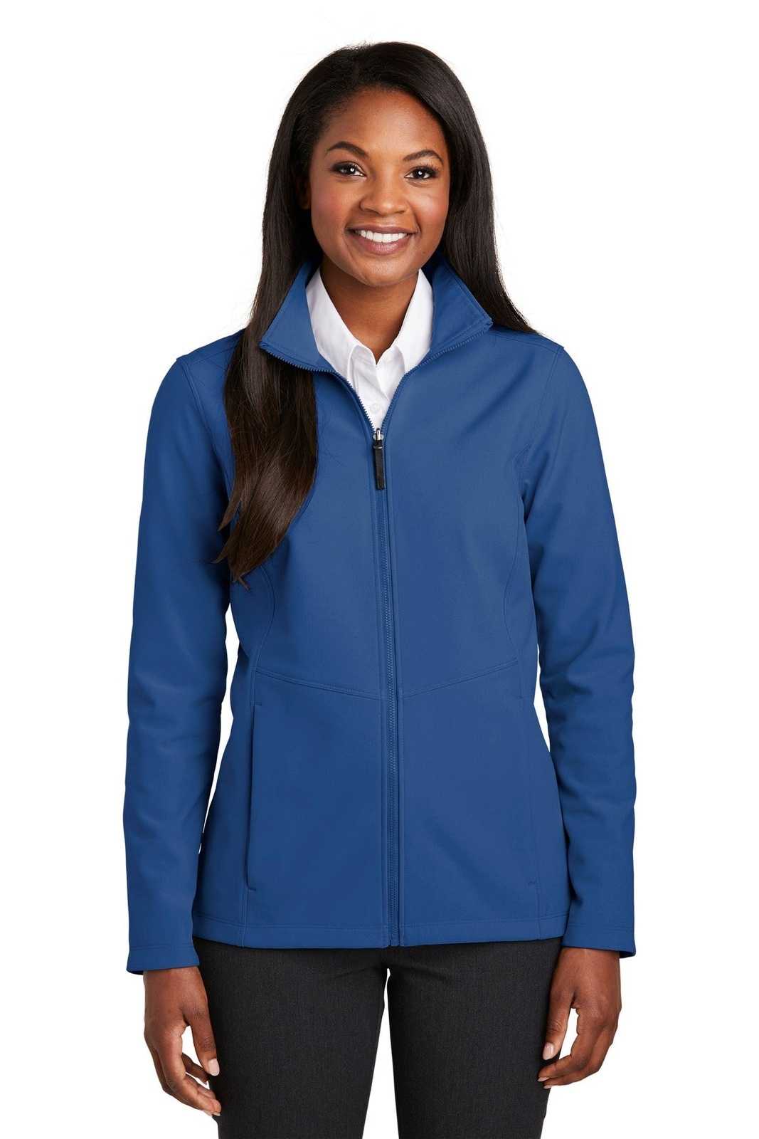 Port Authority L901 Ladies Collective Soft Shell Jacket - Night Sky Blue - HIT a Double - 1