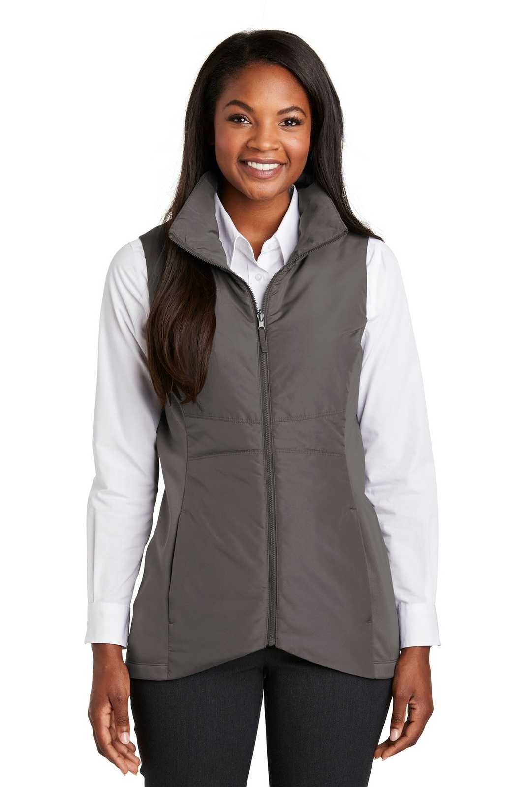 Port Authority L903 Ladies Collective Insulated Vest - Graphite - HIT a Double - 1