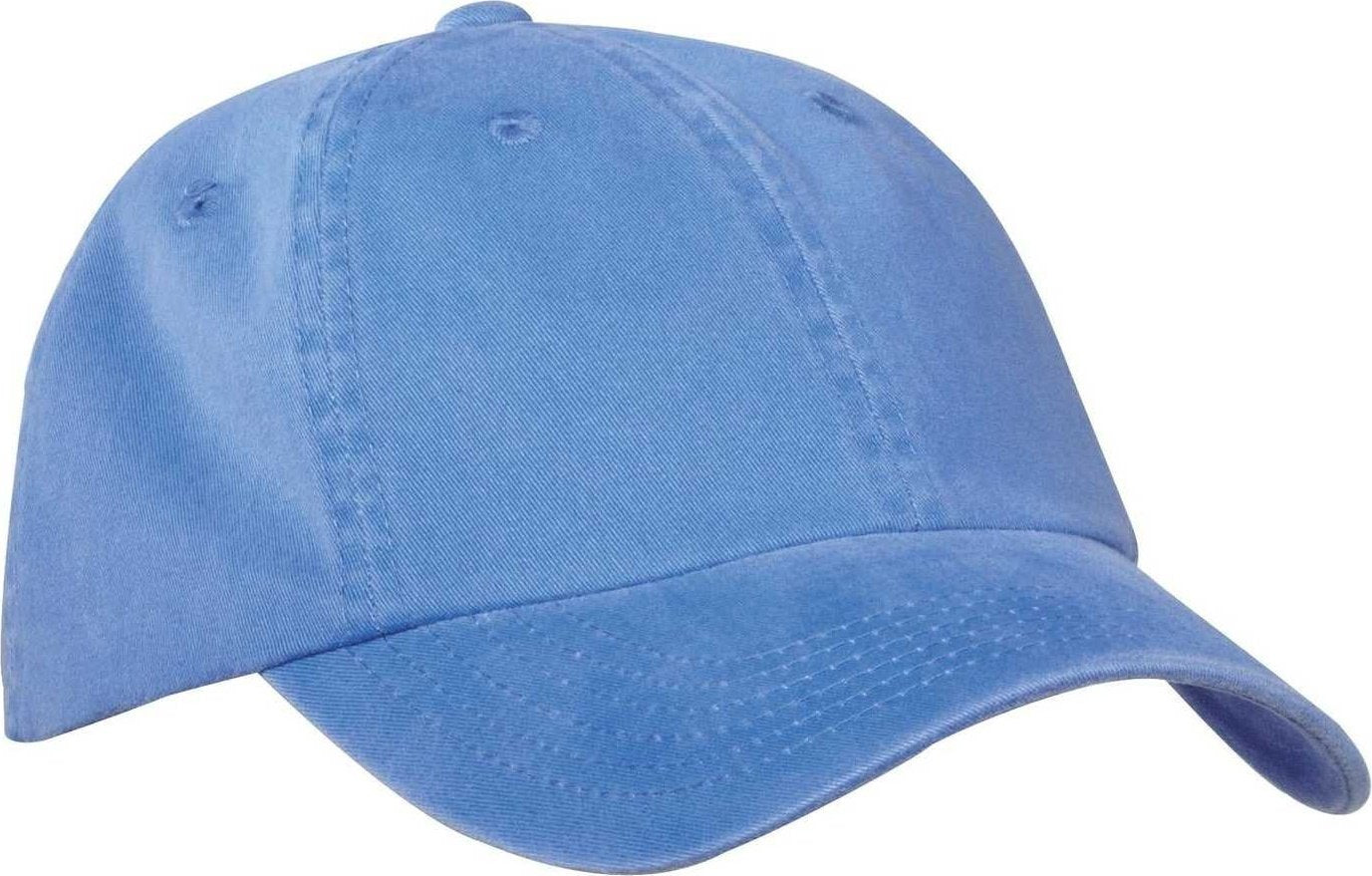 Port Authority PWU Garment-Washed Cap - Faded Blue - HIT a Double - 1