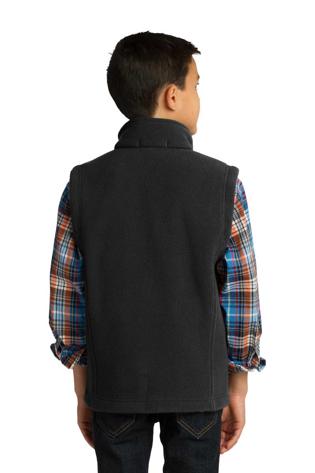 Port Authority Y219 Youth Value Fleece Vest - Black - HIT a Double - 1