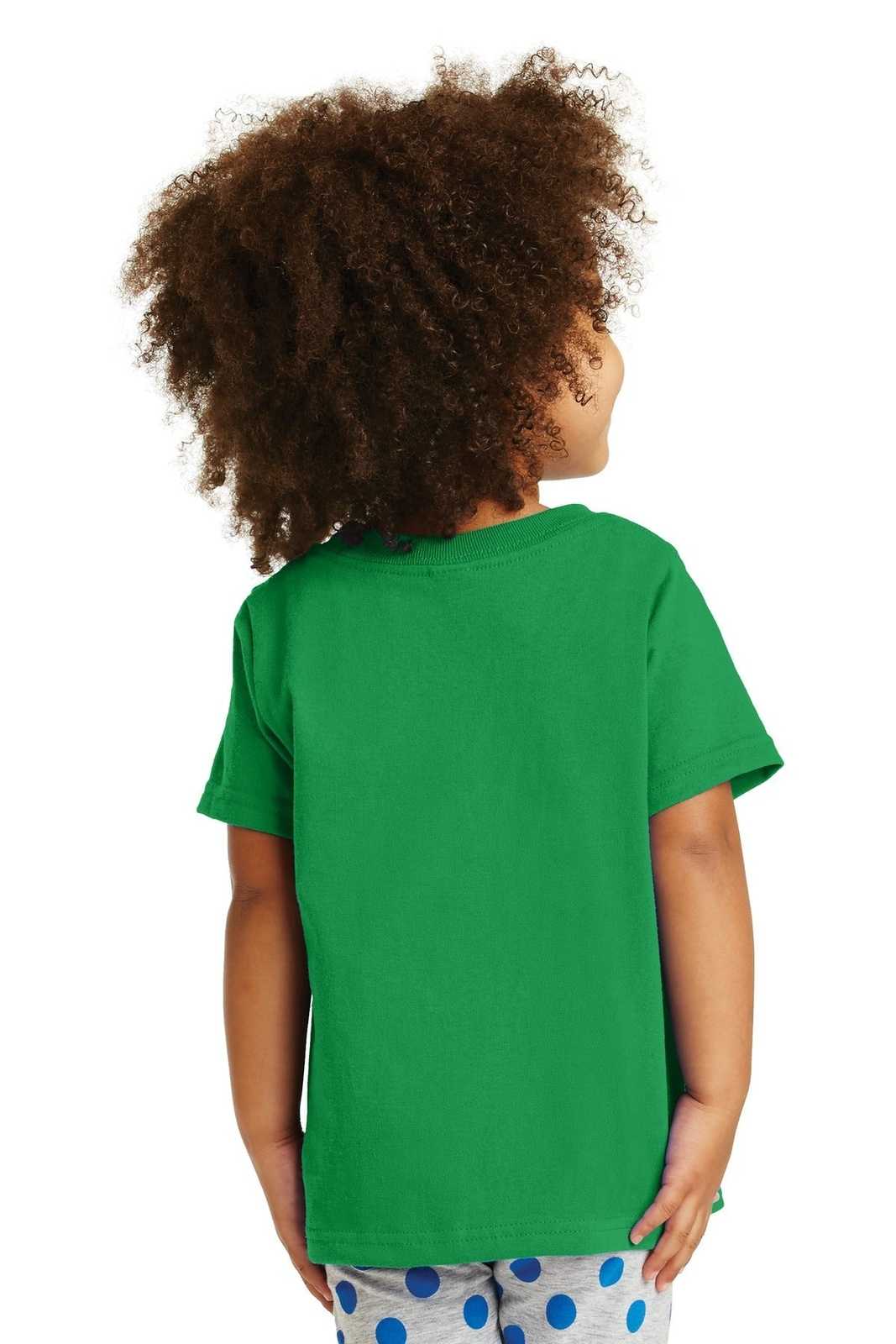 Port & Company CAR54T Toddler Core Cotton Tee - Clover Green - HIT a Double - 1