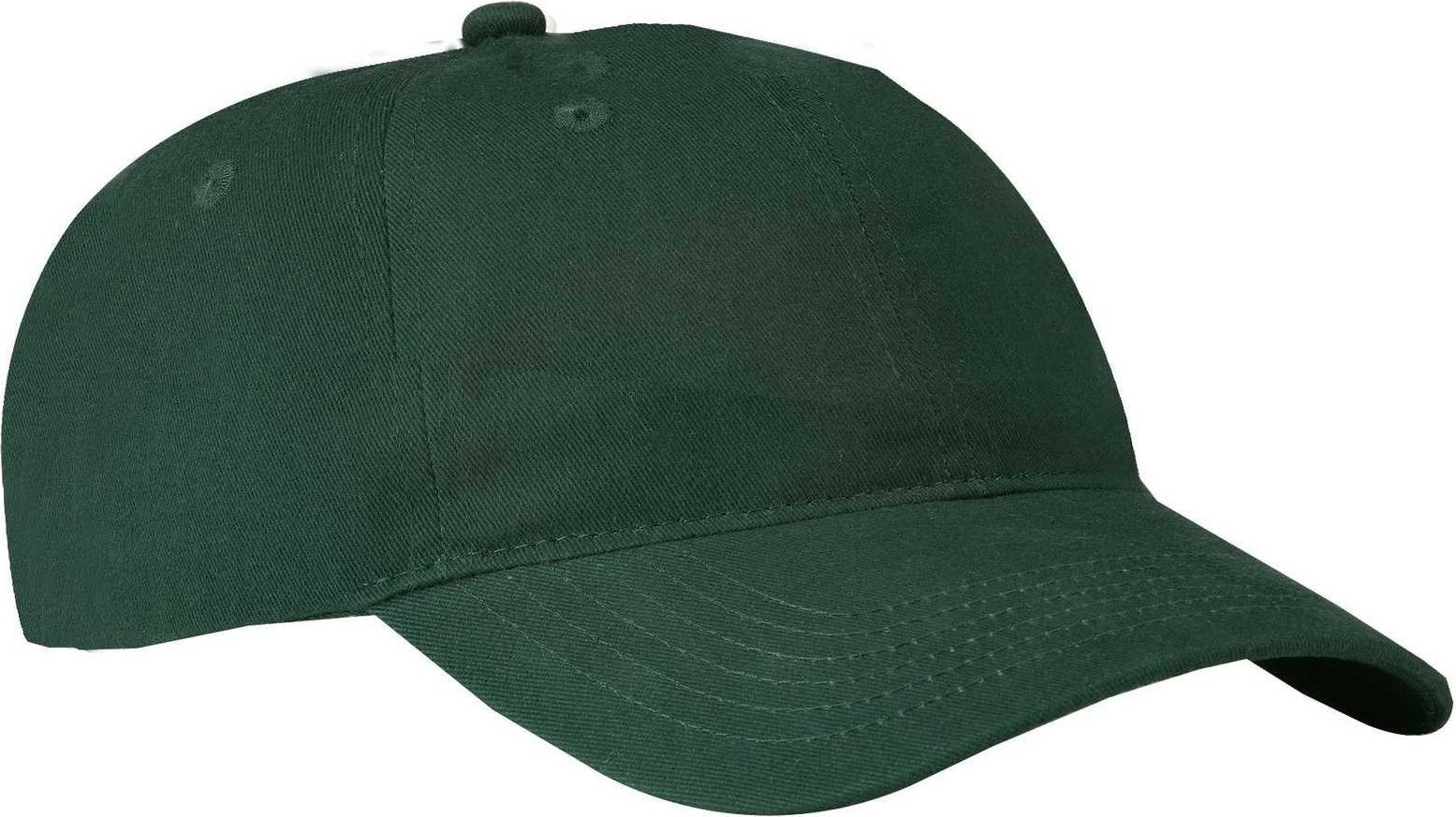 Port & Company CP77 Brushed Twill Low Profile Cap - Hunter - HIT a Double - 1