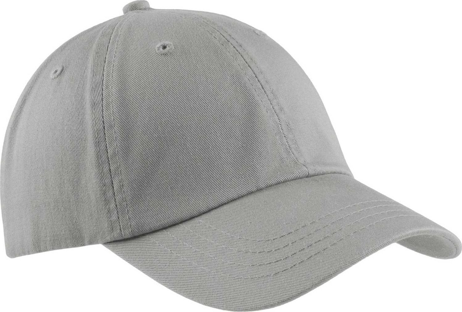 Port & Company CP78 Washed Twill Cap - Chrome - HIT a Double - 1