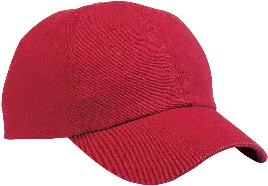 Port & Company CP78 Washed Twill Cap - Red - HIT a Double - 1