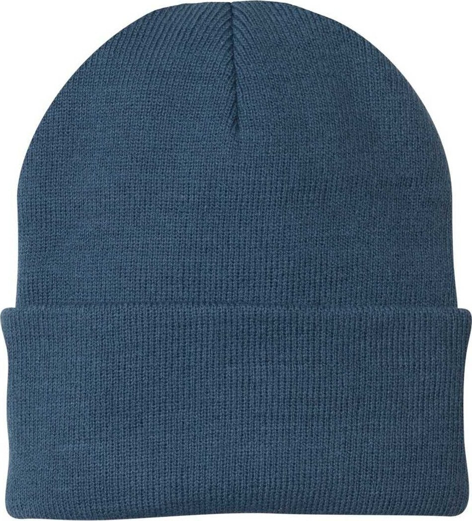 Port & Company CP90 Knit Cap with Cuff - Millennium Blue - HIT a Double - 1
