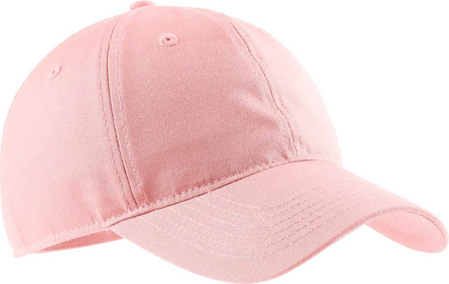 Port & Company CP96 Soft Brushed Canvas Cap - Light Pink - HIT a Double - 1