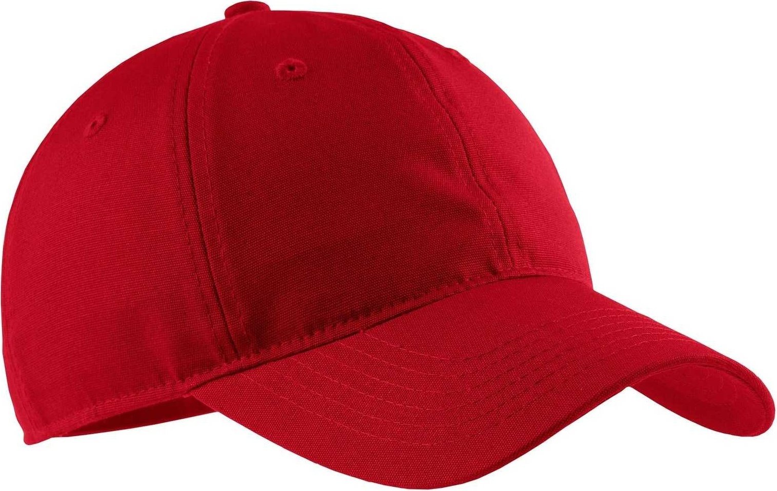 Port & Company CP96 Soft Brushed Canvas Cap - Red - HIT a Double - 1