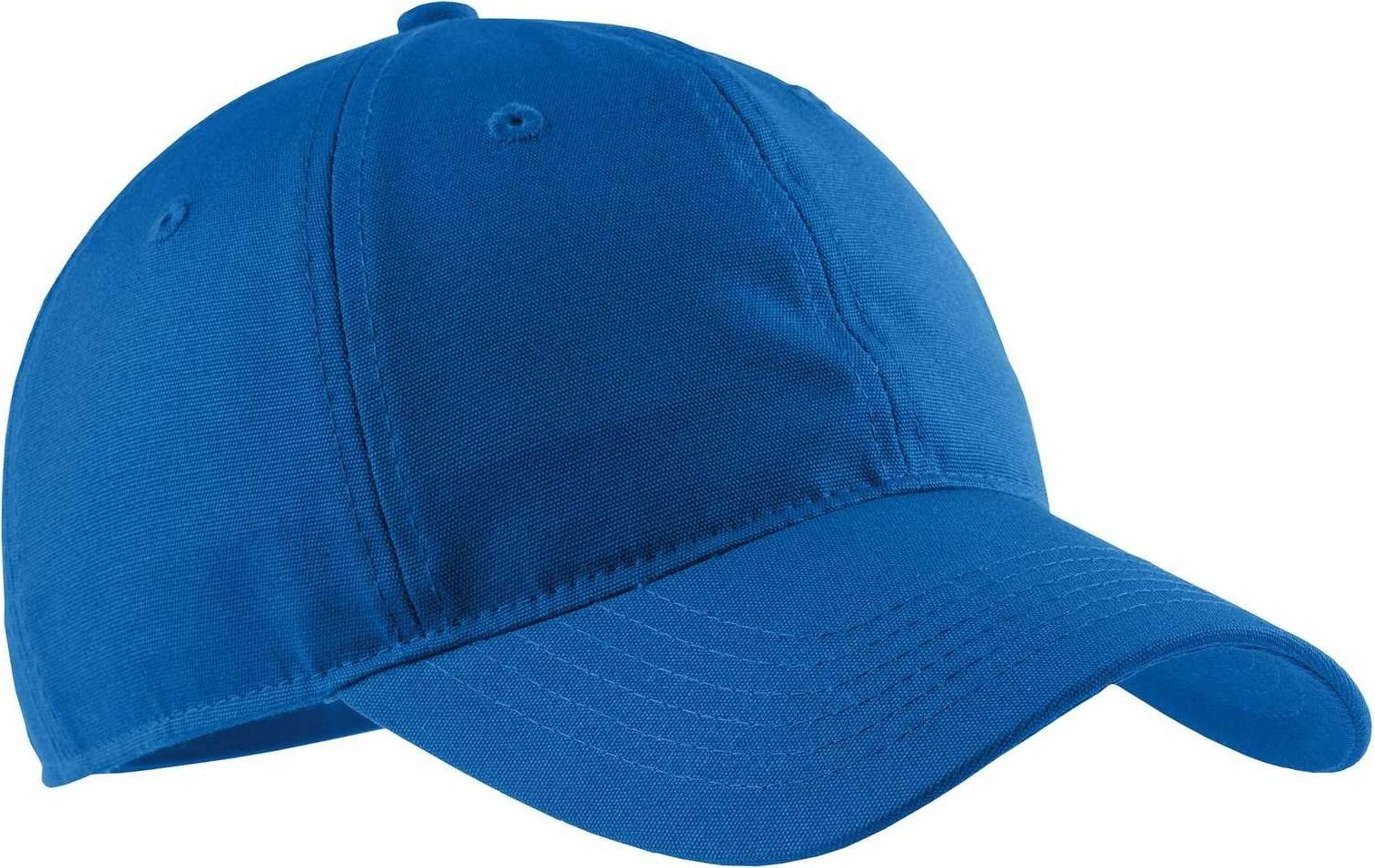 Port & Company CP96 Soft Brushed Canvas Cap - Royal - HIT a Double - 1
