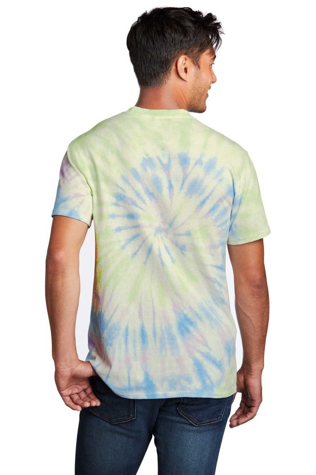 Port & Company PC147 Tie-Dye Tee - Watercolor Spiral - HIT a Double - 1