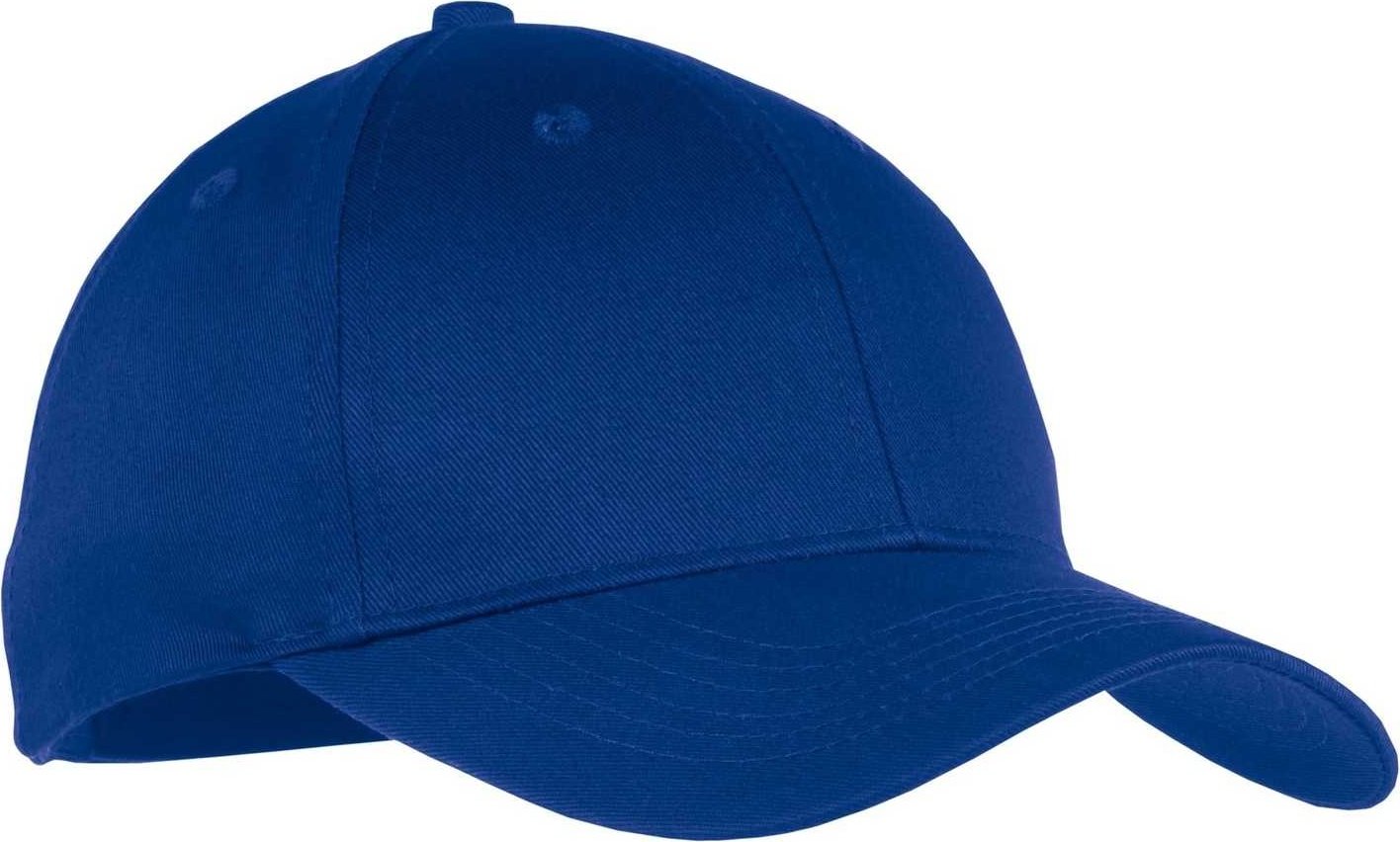Port & Company YCP80 Youth Six-Panel Twill Cap - Royal - HIT a Double - 1