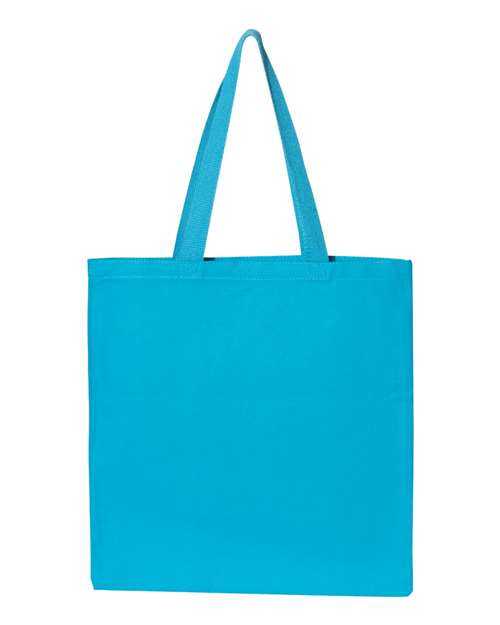 Q-Tees Q800 Promotional Tote - Turquoise - HIT a Double