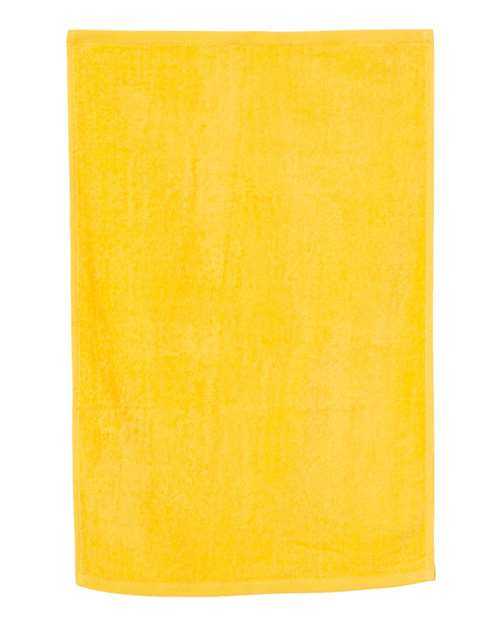 Q-Tees T200 Hemmed Hand Towel - Yellow - HIT a Double