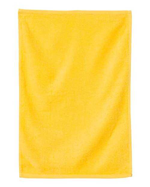 Q-Tees T300 Deluxe Hemmed Hand Towel - Yellow - HIT a Double