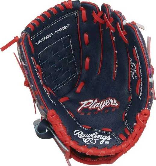 Rawlings RPL10N Youth Players Series 10.00&quot; Utility Glove - Navy Space Print - HIT a Double