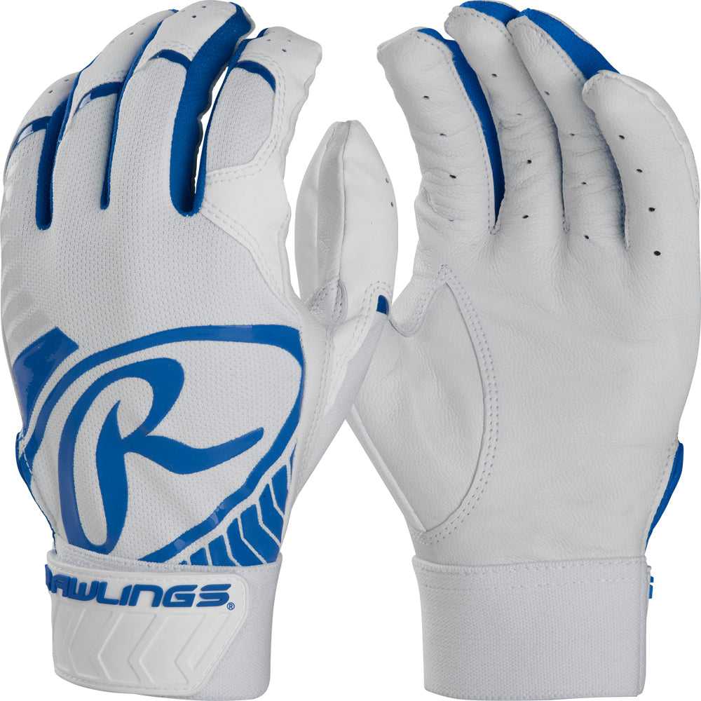 Rawlings 5150 Youth Batting Gloves - Royal - HIT a Double - 2