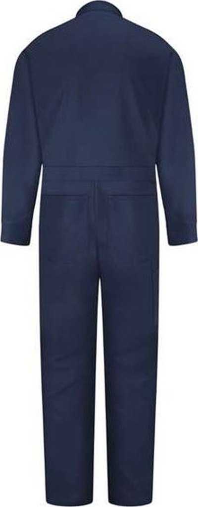 Red Kap CC14 Snap-Front Cotton Coveralls - Navy - HIT a Double - 1