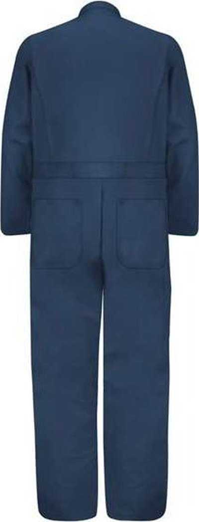 Red Kap CC16 Button-Front Cotton Coverall - Navy - HIT a Double - 1