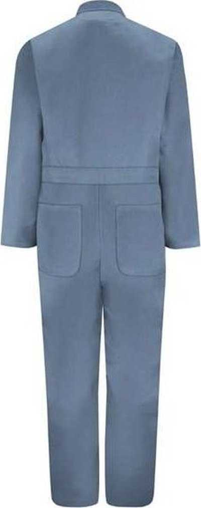 Red Kap CT10L Twill Action Back Coverall Long Sizes - Postman Blue - HIT a Double - 1