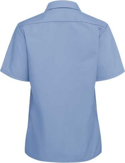 Red Kap SP23 Women's Industrial Work Shirt - Light Blue - HIT a Double - 1