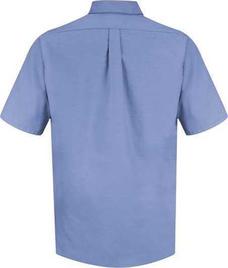 Red Kap SP80L Poplin Short Sleeve Dress Shirt - Long Sizes - Light Blue - HIT a Double - 1