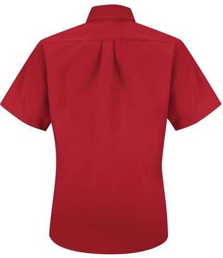 Red Kap SP81 Women's Poplin Dress Shirt - Red - HIT a Double - 1