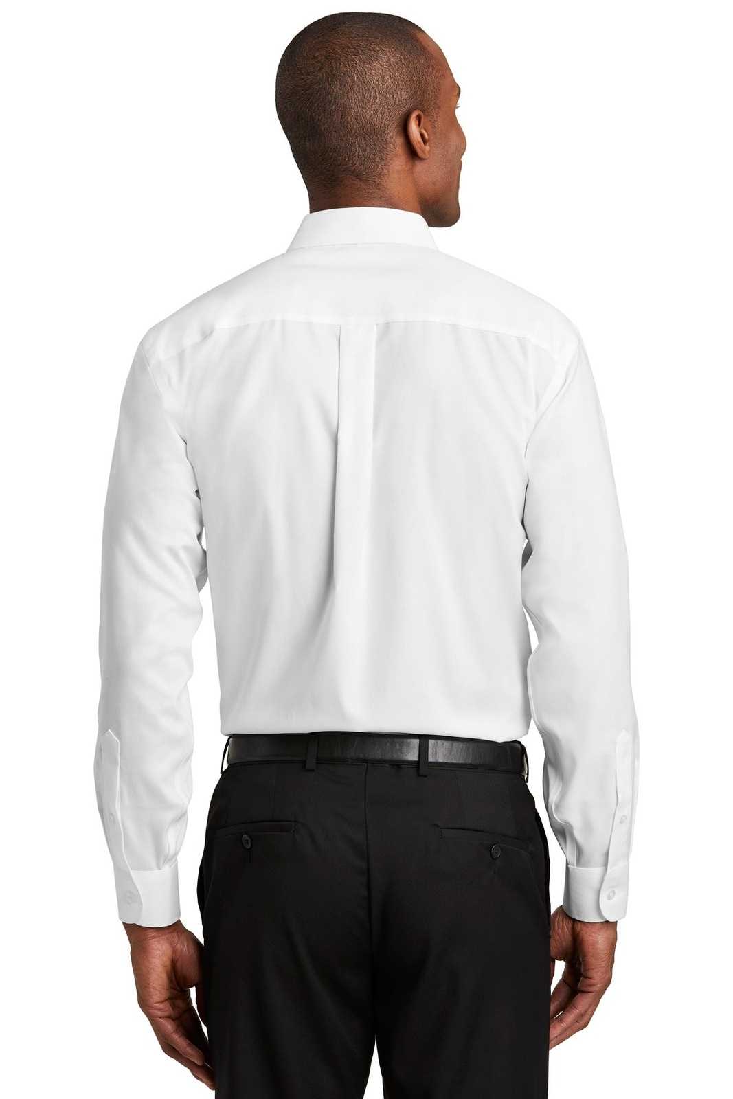 Red House RH240 Pinpoint Oxford Non-Iron Shirt - White - HIT a Double - 1