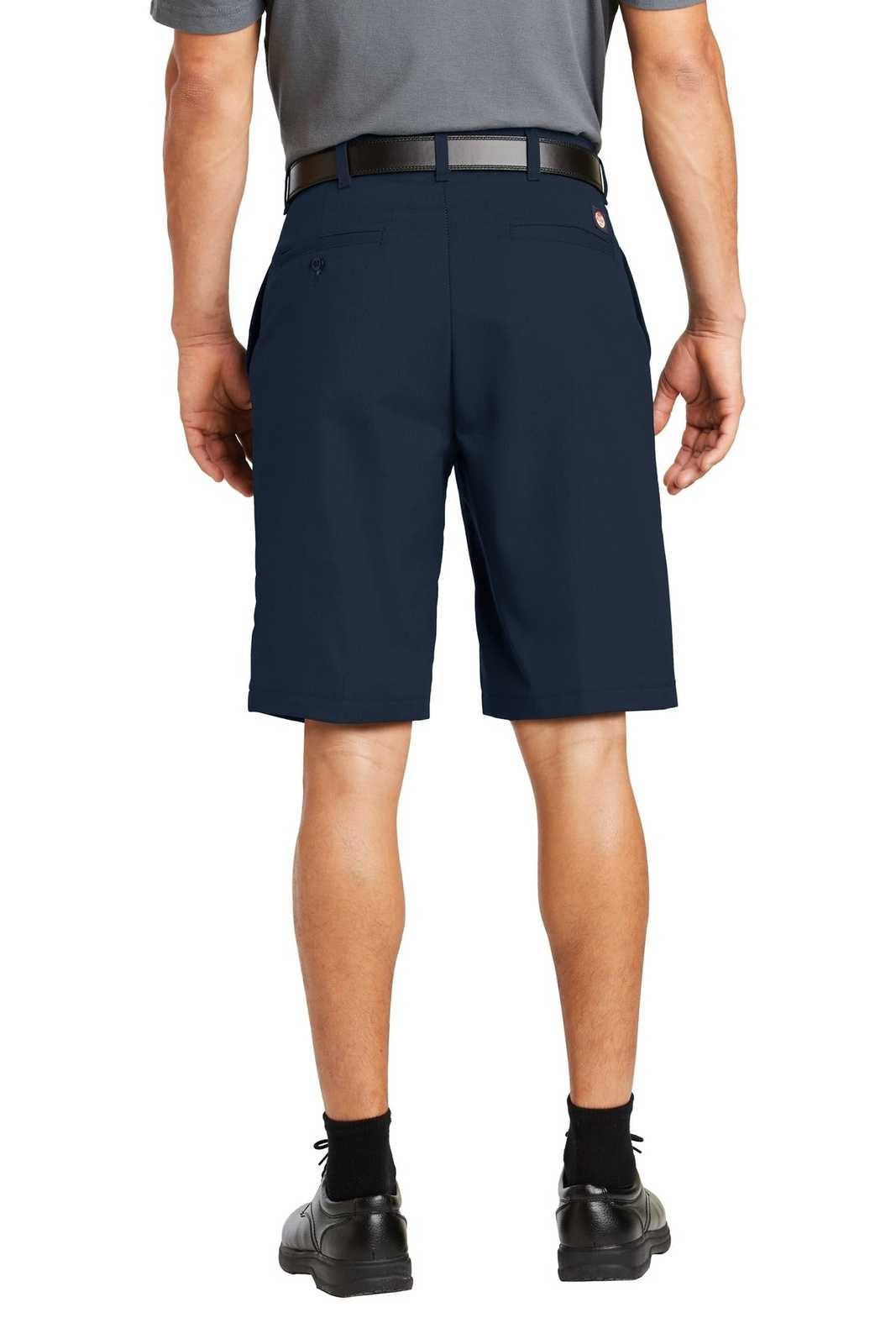 Red Kap PT26 Industrial Work Short - Navy - HIT a Double - 1