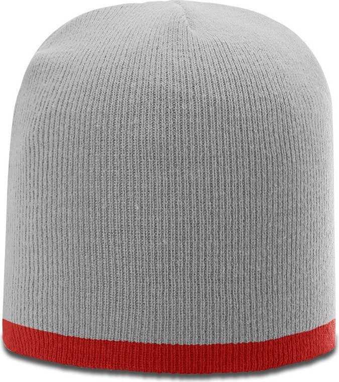 Richardson R16 Two Color Knit Beanies - Gy Rd - HIT a Double