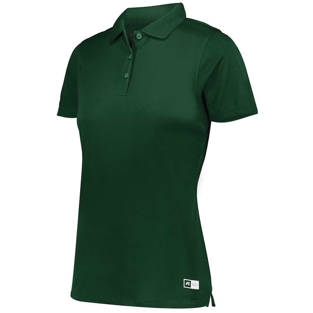 Russell 7EPTUX Ladies Essential Polo - Dark Green - HIT a Double