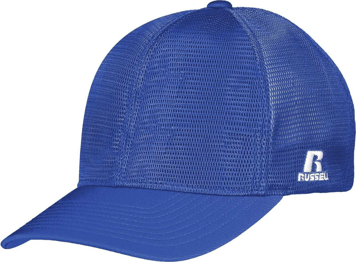Russell R03MSB Youth Flexfit 360 Mesh Cap - Royal - HIT a Double