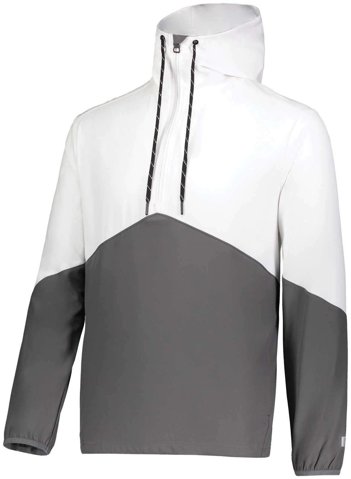 Russell R20DSM Legend Hooded Pullover - White Stealth - HIT a Double