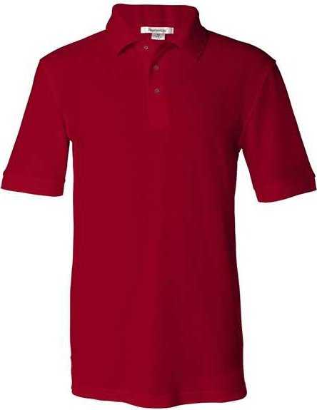 Sierra Pacific 0500 Silky Smooth Piqu Polo - Red - HIT a Double - 1