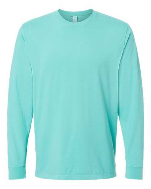 Softshirts 420 Organic Long Sleeve T-Shirt - Seafoam - HIT a Double